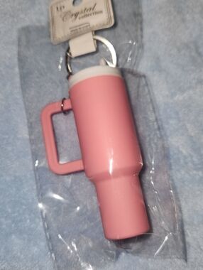 Mini Tumbler/Cup Keychain with Screw-on Lid